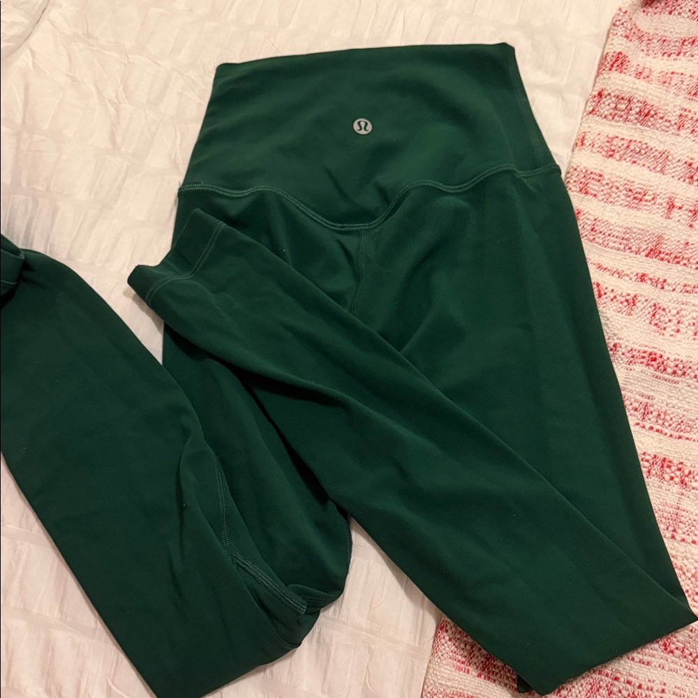 Lululemon Green High-Waisted Leggings